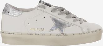 Golden Goose Womens Sneakers Hi Star White Leather Cow Trainers