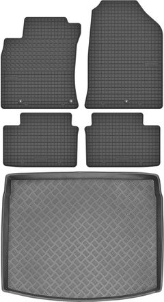 OEM Juego De Alfombrillas De Goma Para Coche Y Alfombrilla Para Maletero Del Kia Xceed Crossover (desde 2019)
