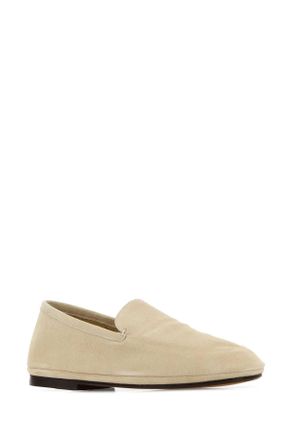 Christophe Lemaire Womens Sand Suede Loafers Lightclay Mocassini