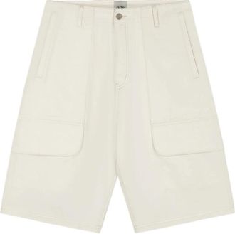 Arte Canvas Cargo Shorts - Heren - Korte Broeken - Beige - W30 - Katoen - Korte Broeken