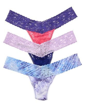 Hanky Panky Set Of 3 Colorplay Low-Rise Thong