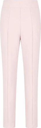 Federica Tosi Pantalone Carota in Cady - Dames - Slim Fit Broeken - Roze - XS - Broeken