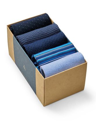 CHARLES TYRWHITT Sock Gift Box - Blue Size 10.5-13 by Charles Tyrwhitt