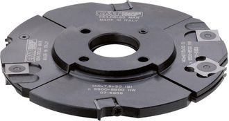 CMT 694.001.35 SET 3 TESTE X CANALI LATERALI REGOLABILI HW D=140x4-15x35