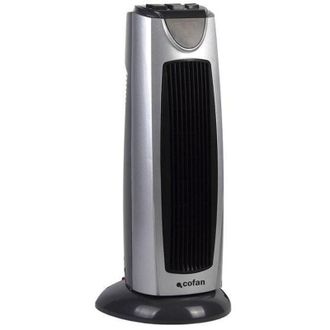 cofan Termoventilador Cer&aacute;mico Ptc 1000/2000 W, Los Calefactores Cer&aacute;micos De Ptc Calientan Muy R&aacute;pido Por La Capacidad Refractaria De Sus Placas Cer&aacute;micas.