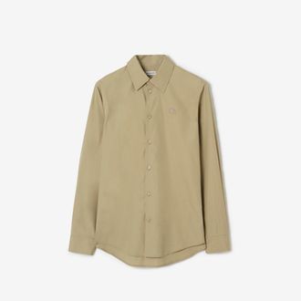 Burberry Regular Fit Cotton Poplin Shirt