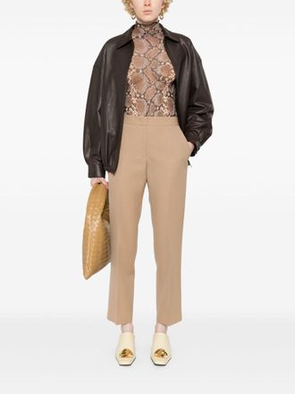 Jil Sander Licht Geknipte Tailored Broek