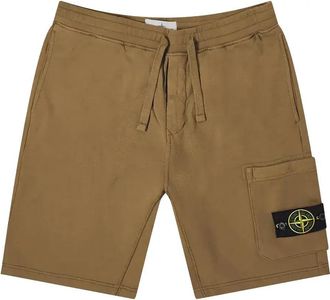 Stone Island Bermuda Cargo Shorts Olive 741564651-V0058