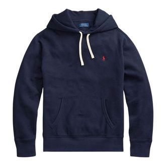 Ralph Lauren Hoodies, male, Blue, Size: XL Classic Popover Pullover Hoodie