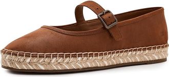 Lucky Brand Orlyna Espadrille Sandal Womens Shoes Hazelnut : 7.5 M, Leather