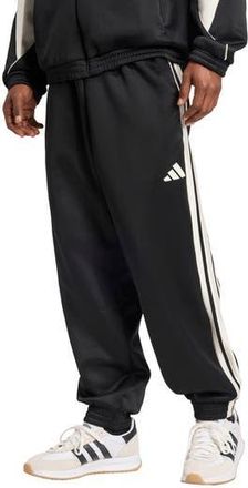 adidas Stadium Track Pants in Black/Off White at Nordstrom Rack, Size Xx-Large R