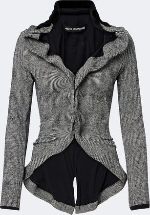 Junya Watanabe Houndstooth wool-blend jacket