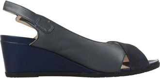 Stonefly Sweet III Pearl Wedges - Dames - Sleehakken - Blauw - 38 EU - Schoenen