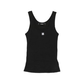 Amiri Logo-embroidered Scoop-neck Tank Top
