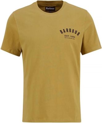 Barbour Preppy Tee Mts 0502 - Heren - T-shirts - Groen - M - Katoen - Tops
