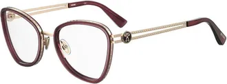 Moschino MOS5840LHF00 Cat-Eye Eyeglasses - Burgundy