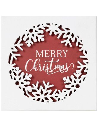 Melrose International Merry Christmas Plaque