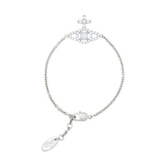 Vivienne Westwood Bracelets, female, Gray, Size: ONE SIZE Olympia Cz Bracelet