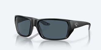 Costa Unisex Tailfin Polarized Sunglasses In Matte Black Gray