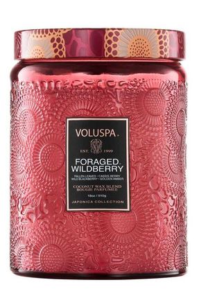Voluspa Foraged Wildberry Large Jar Candle at Nordstrom