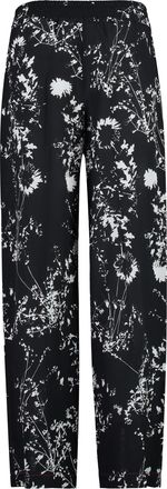 Victoria Beckham Womens Silk Floral Printed Flowers - Black - Size EU 34 (Womens)
