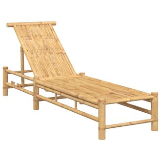 vidaXL Tumbona 55x199x30 Cm Bamb&uacute; Vidaxl