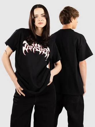 Thrasher Heavy Metal T-Shirt zwart