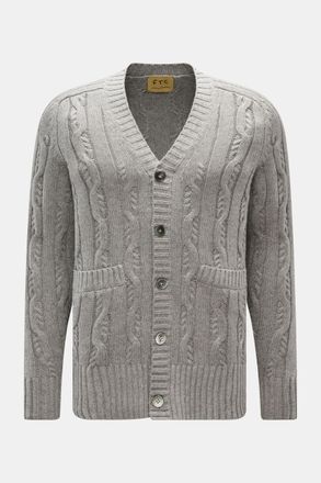 FTC Men - Cardigan grey melange