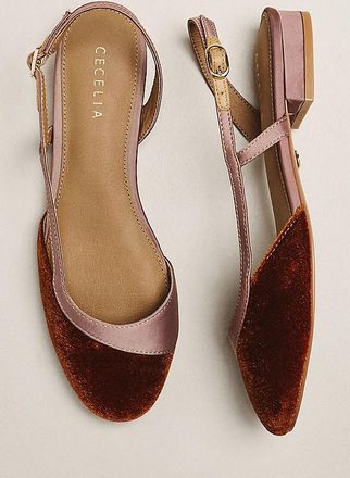 Cecelia New York Heidi Slingback Flats