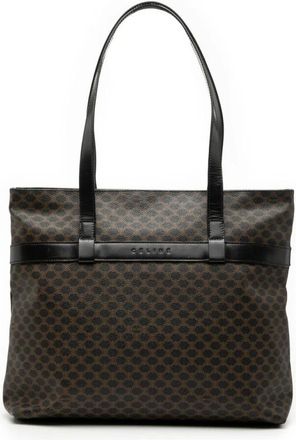 Celine Pre-owned Tote Bags, female, Black, Size: ONE SIZE Pre-owned Printed Tote Bag