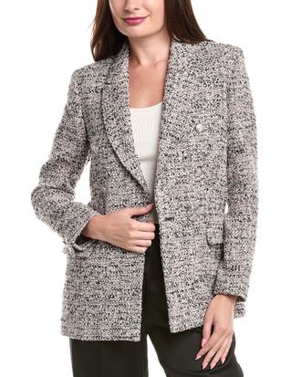 Maje Wool-Blend Blazer