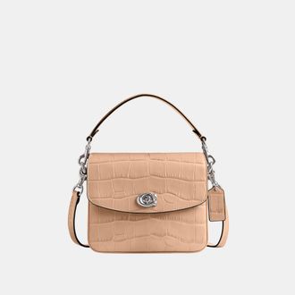Coach Womens Cassie Crossbody Bag 19 - Pink Leather - One Size