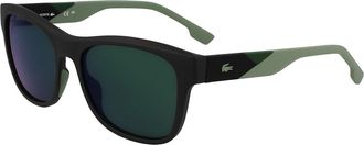 Lacoste L6043S 002 Mens Sunglasses Black Size 56