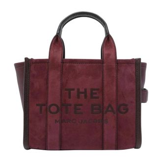 Marc Jacobs The Small Tote Bag - Dames - Shoppers - Paars - ONE Size - Su&egrave;de - Tassen