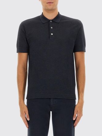 Ermenegildo Zegna Polo Shirt ZEGNA Men color Black