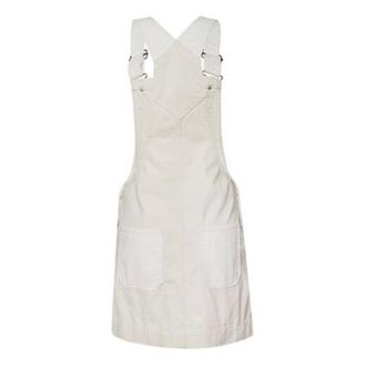 Converse (WMNS) Converse Casual Suspender Skirt Asia Sizing White 10018415-A01