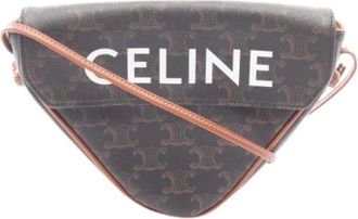 Celine Pre-owned Cross Body Bags, female, Brown, Size: ONE SIZE Pre-owned Vintage Cross Body Bag