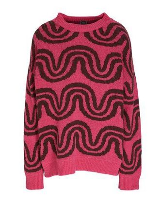 8 by YOOX WOOL BLEND JACQUARD OVERSIZE JUMPER