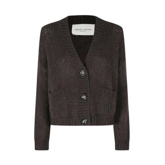 Roberto Collina C&aacute;rdigan de alpaca beb&eacute; - Knitwear - Mujer - Marr&oacute;n - L