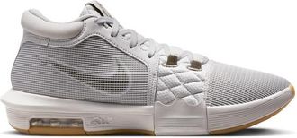 Nike Mens Lebron James LeBron Witness VIII - Basketball Shoes Light Iron Ore/Medium Olive/Sail Size 10.0