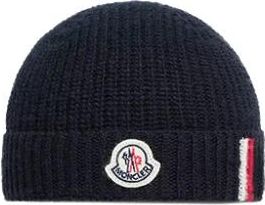 Moncler Caps - unisex - Hoeden - Blauw - 3XS - Accessoires