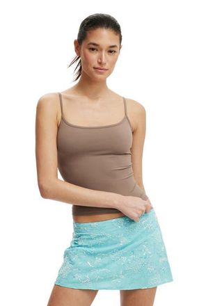 Cotton On Womens Hold Me Cami in Washed Mocha at Nordstrom, Size X-Small