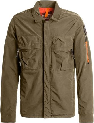 Parajumpers Lichtgewicht Nylon Parka - Heren - Zomerjassen - Groen - S - Nylon - Jassen