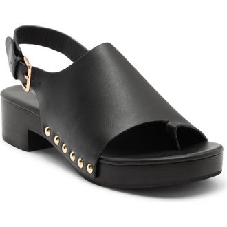 Jeffrey Campbell Pipper Slingback Platform Sandal in Black at Nordstrom, Size 6.5