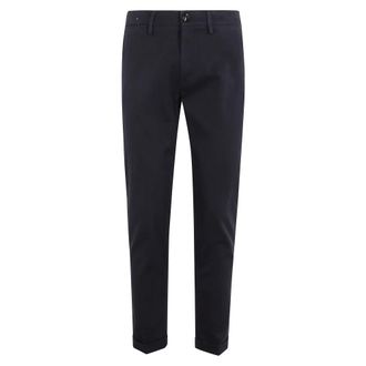 Re-hash Heren, Broeken, Blauw, Maat: W40 Katoen