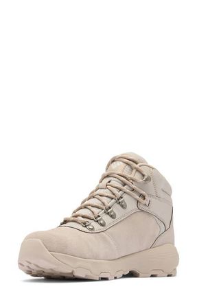 Columbia Newton Wander Waterproof Hiking Boot in Soft Taupe/Sea Salt at Nordstrom, Size 6.5