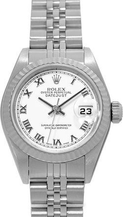 Rolex Pre-owned Rolex Datejust 26 Automatic Chronometer White Dial Ladies Watch 79174 WRJ