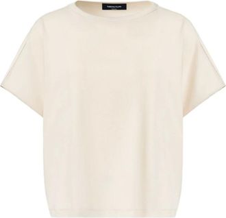 Fabiana Filippi Donna, Top, Beige, XS, new