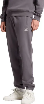 adidas Essentials Trefoil Fleece Joggers in Grey Strata at Nordstrom, Size Xx-Large