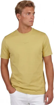 Cavallaro Geel t-shirt Cavallaro Luvali korte mouwen